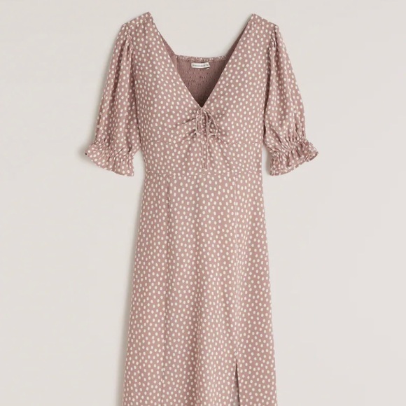 Abercrombie & Fitch Dresses & Skirts - Abercrombie Cinched Midi Dress - NWT